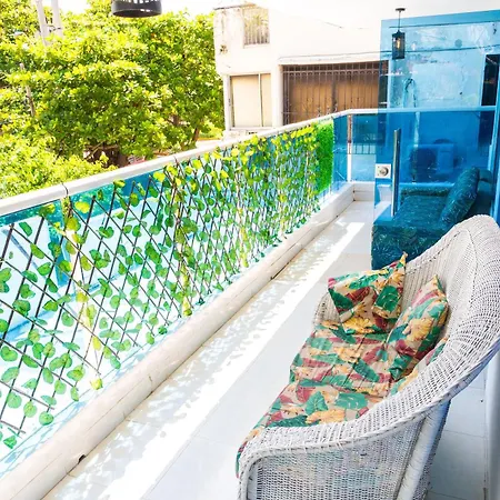 Сasa de vacaciones Departamento Bocagrande Cerca A Playas